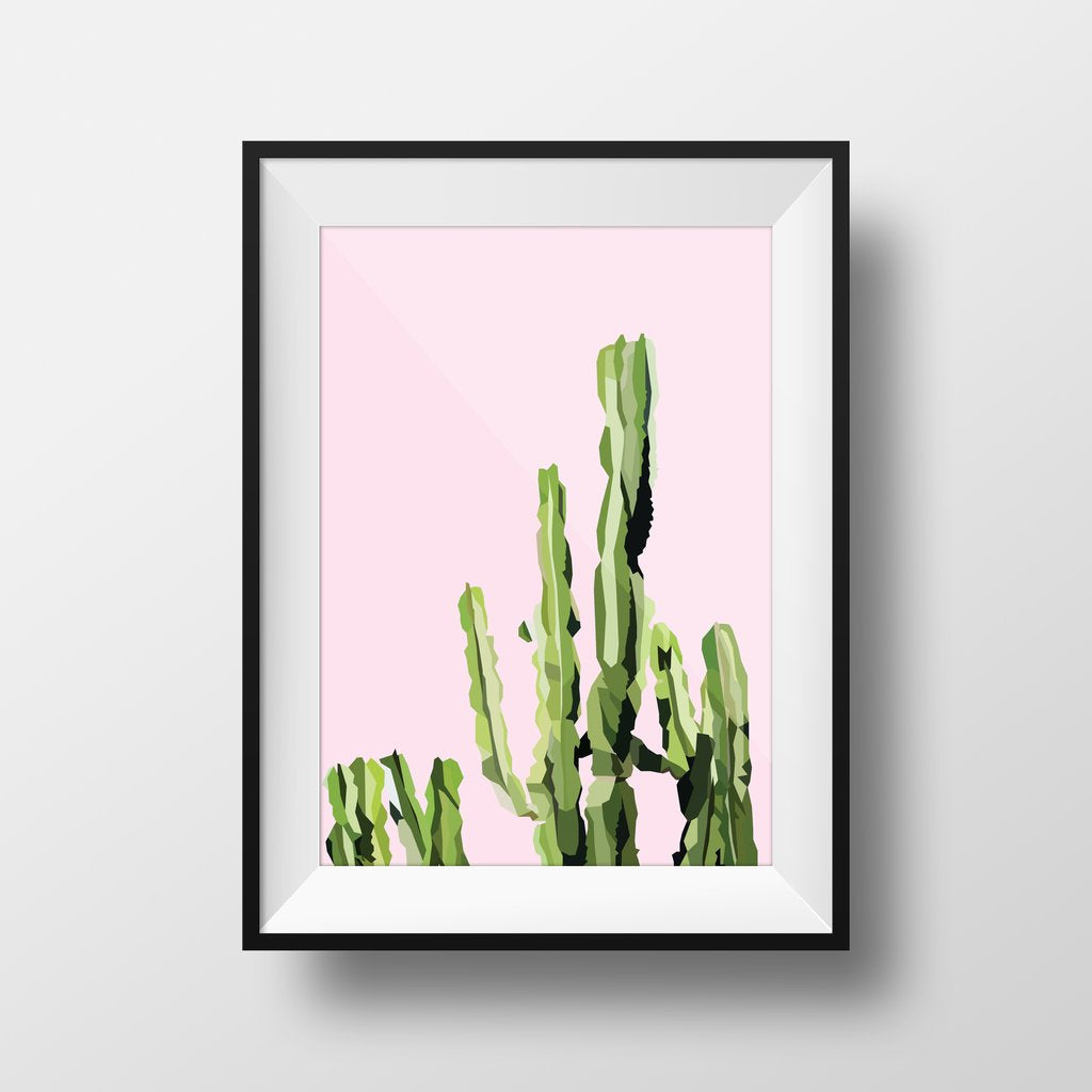 Cactus on Pink - DG Designs