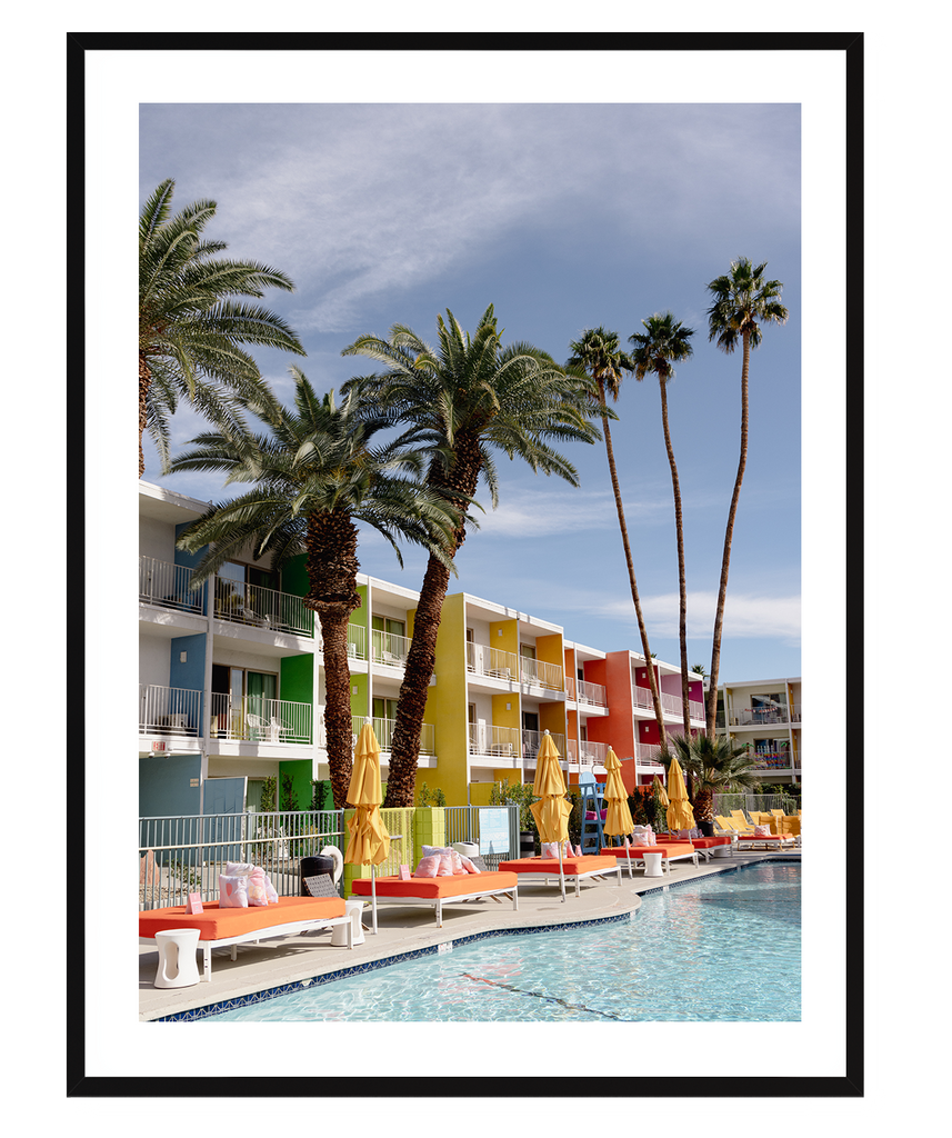 Palms and Pools (Portrait)